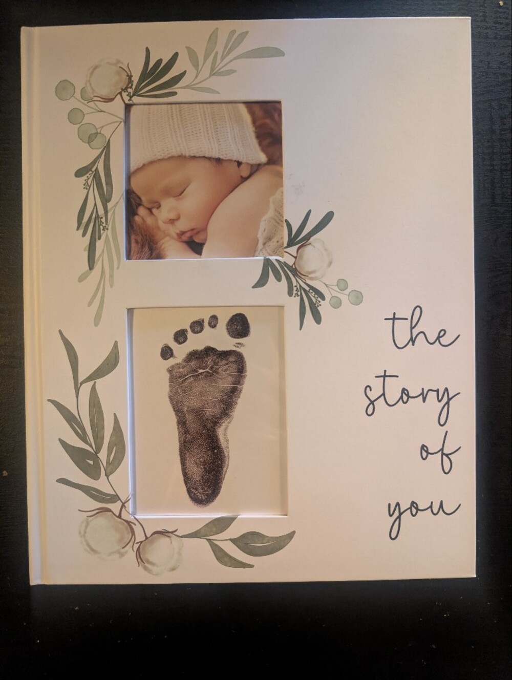 New Baby Keepsake Memory Book First 5 Years Gender Neutral Milestone Book